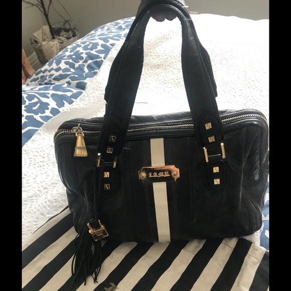 L.A.M.B. Handbags - Lamb by Gwen Stefani black leather purse
